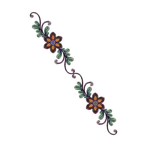 Wall Art Embroidery Design 13594