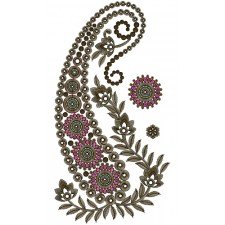 Wall Art Embroidery Design 13619