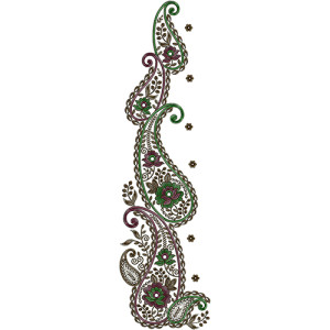 Wall Art Embroidery Design 13620
