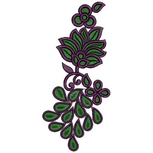 Nice Wall Art Embroidery Design 13868