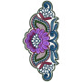 Fancy Leggings Patch Work 14078