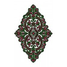 Fancy Patch Embroidery Design 14192