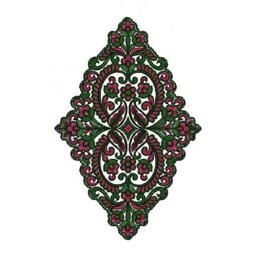 Fancy Patch Embroidery Design 14192