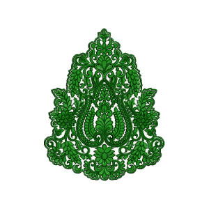 Beautiful Indian Patch Embroidery Design 14200