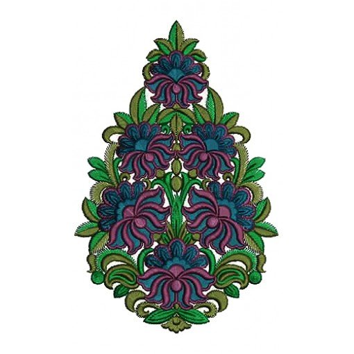 Wedding Fashionable Embroidery Patch Design 14205