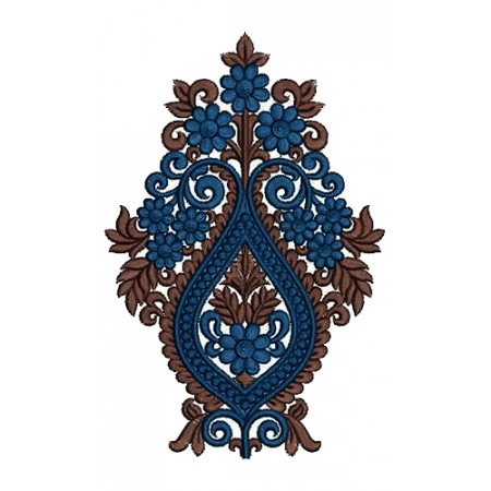Beautiful Patch Embroidery Design 14210