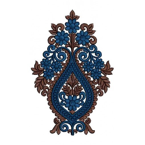 Beautiful Patch Embroidery Design 14210
