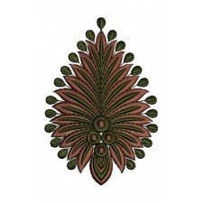 Beautiful Indian Embroidery Patch Work Design 14212