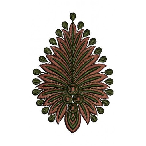 Beautiful Indian Embroidery Patch Work Design 14212