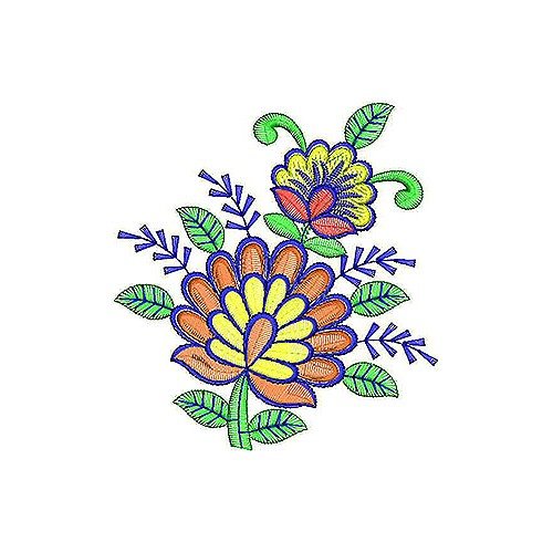 Colorful Patch Embroidery Designs