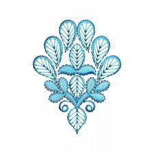 Dress Patch Embroidery Design 14551