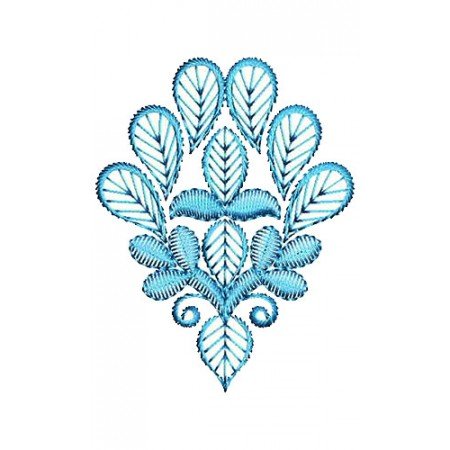 Dress Patch Embroidery Design 14551
