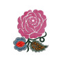 Wedding Fashionable Embroidery Patch Design 14689