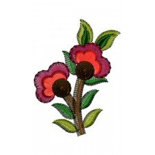 Dress Patch Embroidery Design 14690
