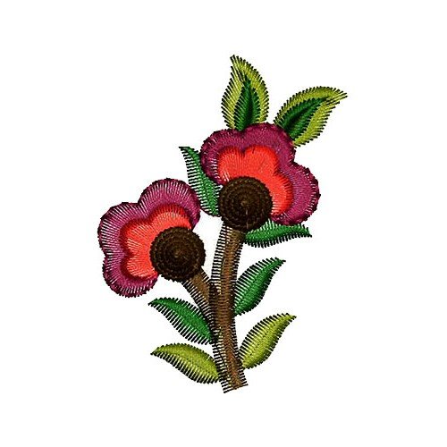 Dress Patch Embroidery Design 14690