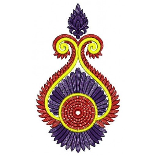 Wedding Embroidery Patch Design 14739