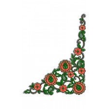 Best Corner Embroidery Design 14786