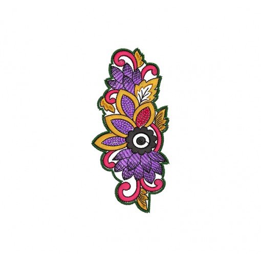 Indian Leggings Embroidery Design 14800