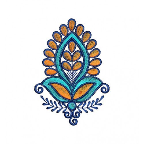 Fancy Patch Embroidery Design 14813