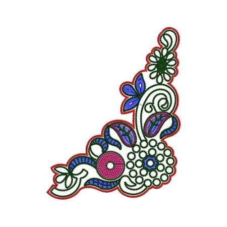 Corner Embroidery Design 14822 Corner Embroidery Design 14822