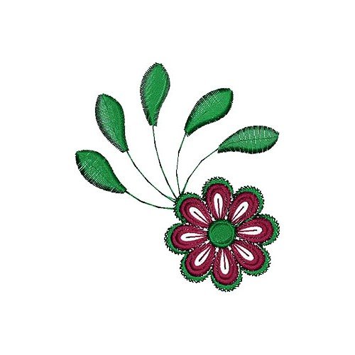 Indian Stylish Embroidery Patch Design 15044