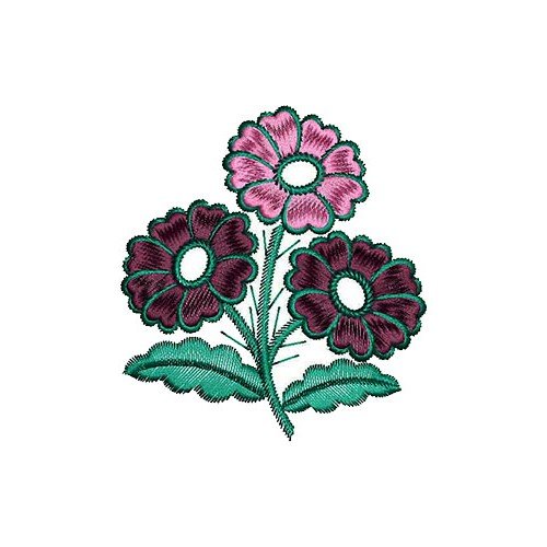 Stylish Embroidery Patch Design 15045