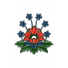 Stylish Embroidery Patch Design 15060