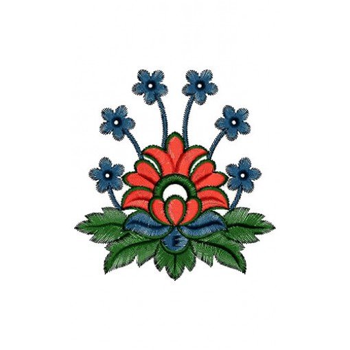 Stylish Embroidery Patch Design 15060