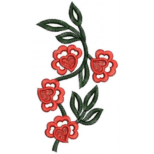 Wall Art Fashion Embroidery Design 15072