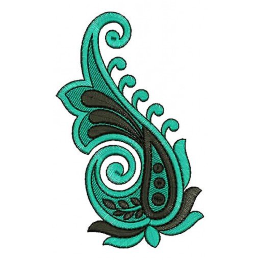 Ouargla Dress Embroidery Patch Design 15175