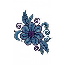 Unique Machine Embroidery Applique Design 15179