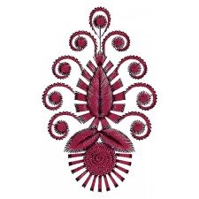 Beautiful Patch Embroidery Design 15188