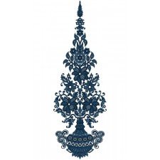 Exclusive West Bengal Wall Art Embroidery Design 15227