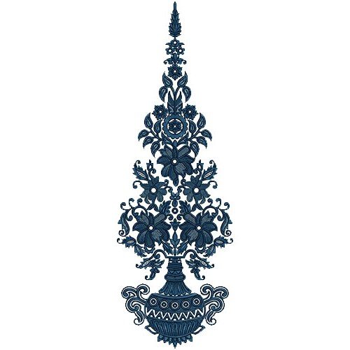 Exclusive West Bengal Wall Art Embroidery Design 15227