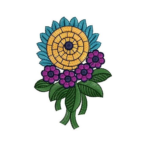 Indian Embroidery Freebie Butta Design 15274
