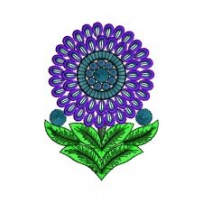 King Style Clothing Designer Patch Embroidery Design 15275