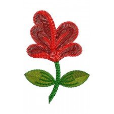 Patch Is Floral Embroidery Design 15294