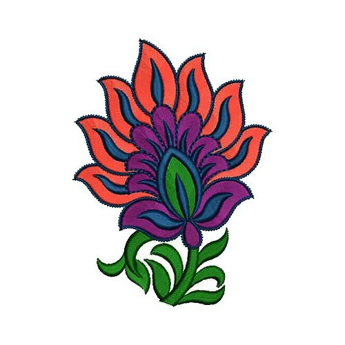 Beautiful Patch Embroidery Design 15308