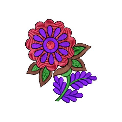 Sticker Neck Patch Embroidery Design 15309