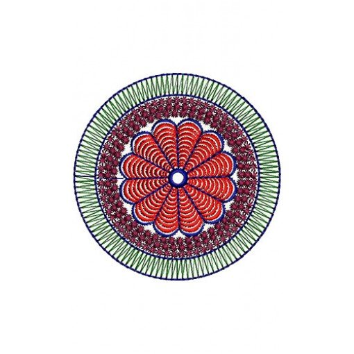 Stylish Patch Embroidery Design 15315