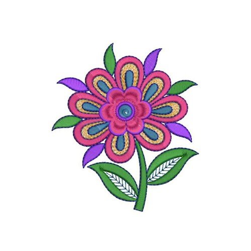 Cording Patch Dazzling Embroidery Designs 15316