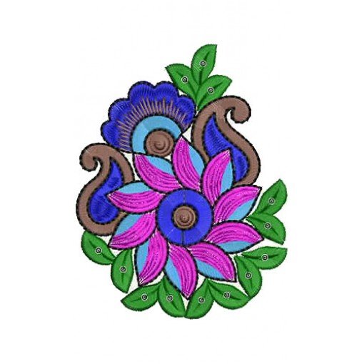Sequin Embroidery Patch Design 15326