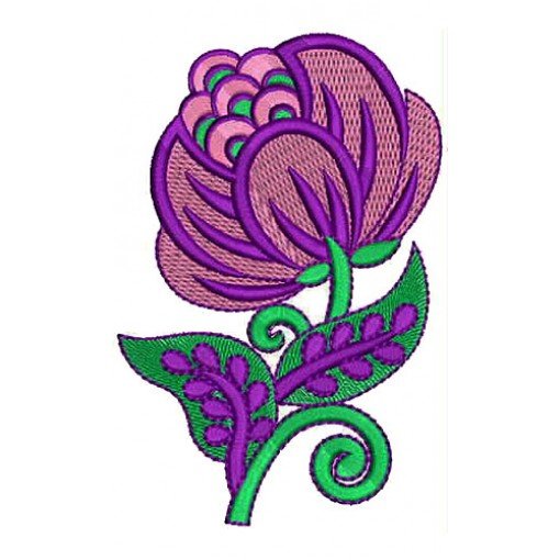Flower Patch Embroidery Design 15329