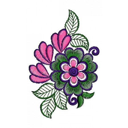 Fancy Embroidery Patch Design 15460