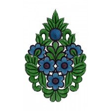 Beautifully Art Embroidery Patches Design 15467