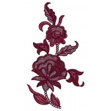 Machine Embroidery Suits 15550