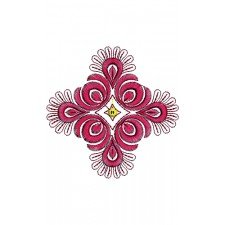 Stylish Applique Design 15551