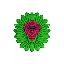 Flower Embroidery Patch 15565