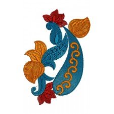 Ouargla Dress Embroidery Patch Design 15569