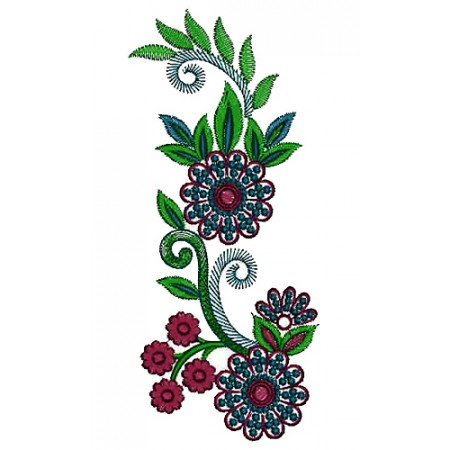 Western Looking Patch Embroidery Design 15580